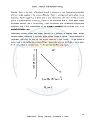 Credit creation and monetary policy | PDF