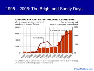 1995 – 2006: The Bright and Sunny Days… PaisaMatters.com 