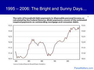 1995 – 2006: The Bright and Sunny Days… PaisaMatters.com 
