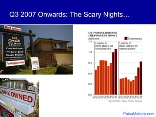 Q3 2007 Onwards: The Scary Nights… PaisaMatters.com 