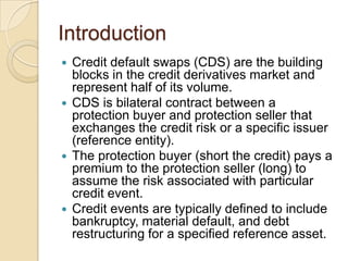 Credit default swap aapu | PPTX