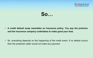 Credit Default Swaps | PPT