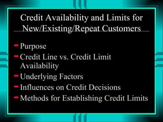 Credit Investigations | PPT
