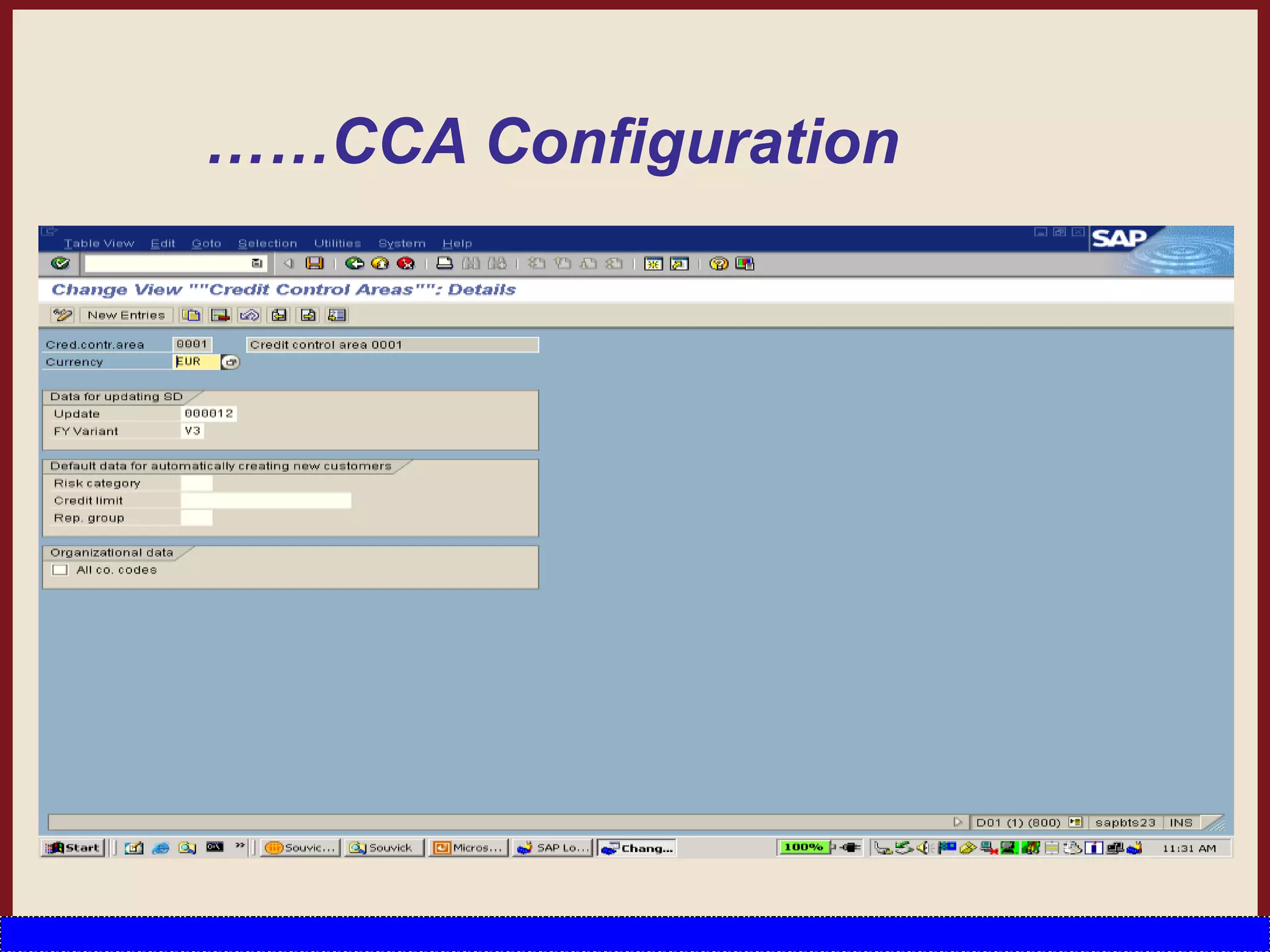 ……CCA Configuration
 