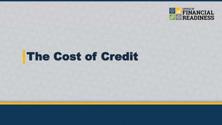 The Cost of Credit
 