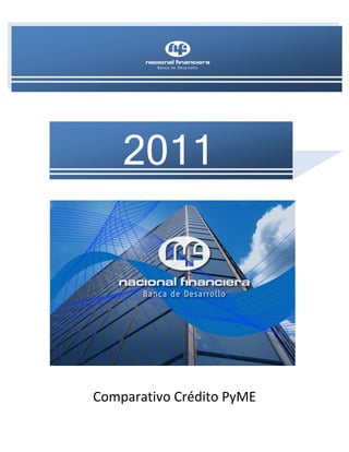 2011
Comparativo Crédito PyME
 