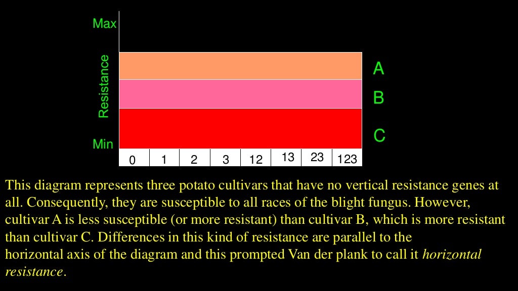 role of horizontal and vertical resistance in plant pathology