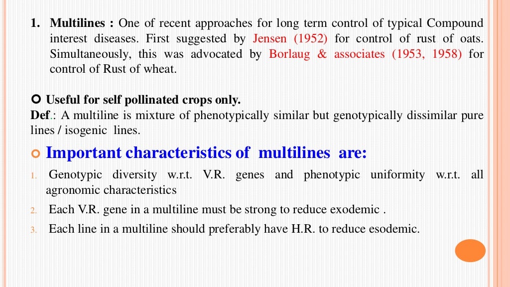 role of horizontal and vertical resistance in plant pathology