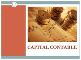 CAPITAL CONTABLE
 