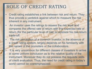 Credit rating | PPTX