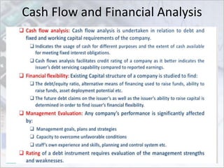 Cash Flow and Financial Analysis
 