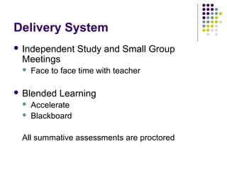 Credit recovery lude PPT