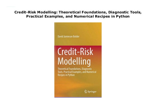 Risk Modelling Python | David˜Jamieson˜Bolder Credit-Risk Modelling – FZFJK