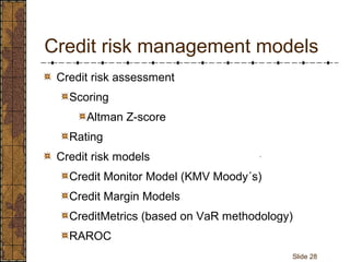 Var Credit Risk Credit risk (3) | PPT