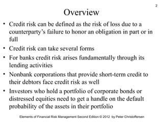 Credit risk management (2) | PPT
