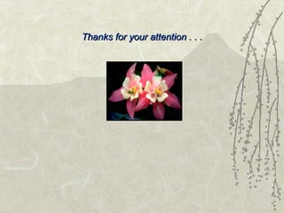 Thanks for your attention . . . 