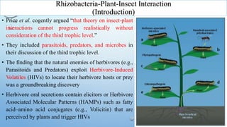 microbe insect plant interactions | PPTX