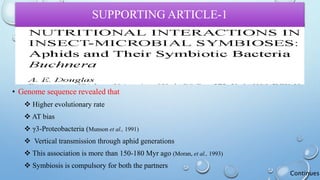 microbe insect plant interactions | PPTX