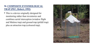 Insect Sampling Methods methods of insect sampling in forest | PPTX