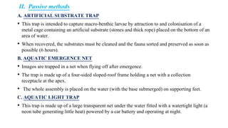 methods of insect sampling in forest | PPTX