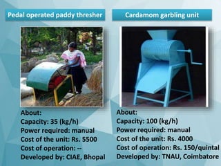 Garbling Machine Low cost farm processing equipments | PPTX