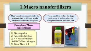 Effect of nanofertilizers on fruit crops | PPTX