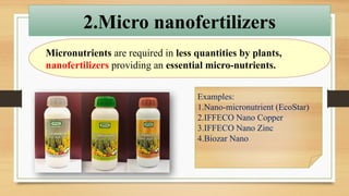 Effect of nanofertilizers on fruit crops | PPTX