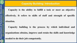 Capacity Building: Theoretical Design and Model | PPTX