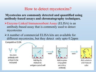 Mycotoxin contamination in food crops and its management | PPTX