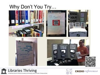 Why Don’t You Try…


                     QR Code in stacks
 