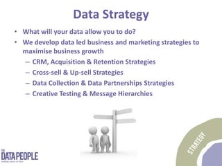 Helping you ‘see the wood for the trees’                                data