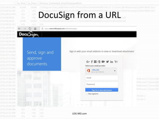 DocuSign from a URL
LOG-MD.com
 