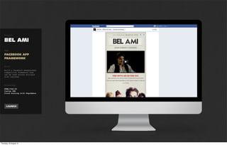 Project


WINDOWS
AAA
Tags

FACEBOOK APP
SOCIAL MEDIA RE-SKIN


Brief

Re-skin all of the Facebook
tabs to match the new
branding guidelines for
the 2012 campaign.


Technology
HTML / CSS / JS
Custom in-tab CMS




 LAUNCH
 