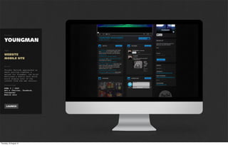 Project


P APART BY HORSES
 .A.B.H
PULLED

Tags

FACEBOOK APP
COMP’ FRAMEWORK


Brief

Deliver a creative way of
offering content in exchange
for directing their friends
back to the app as a framework
which can be refreshed.

Technology
HTML / CSS / JS
Custom Soundcloud Player(API)
Cloud hosting with Pagodabox




 LAUNCH
 
