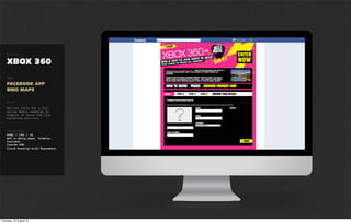 Project


PLAN B
Tags

RESPONSIVE SITE
MOBILE


Brief

Build a responsive website
which will play nice on a
desktop, tablets and mobile
phones




Technology
HTML 5 / CSS 3 / JS
Soundcloud, Youtube, Twitter,
Facebook APIs
Custom CMS
 