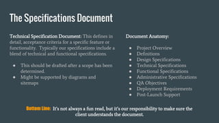 Feature Specification Docs Discovery 101 | PPTX