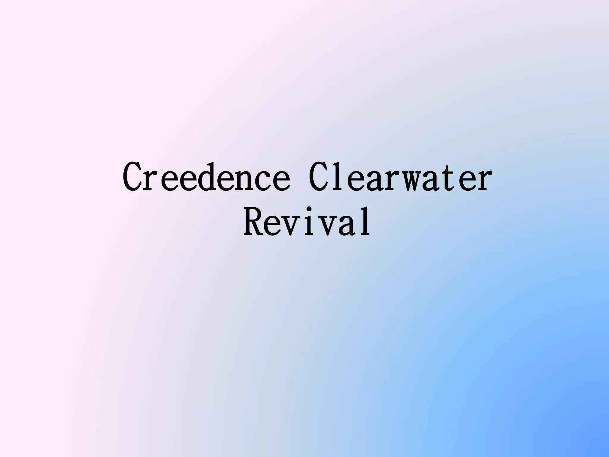 creedence-clearwater-revival-ppt
