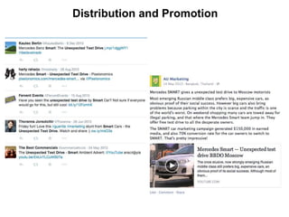 Distribution and Promotion
 