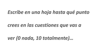 Creencias y razon