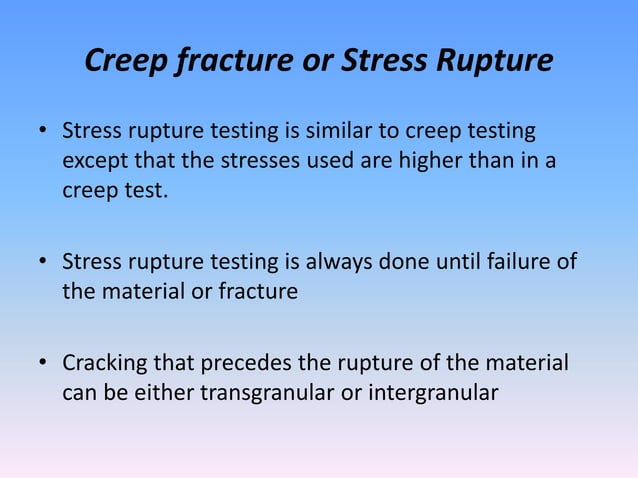 Creep | PPTX | Geology | Science