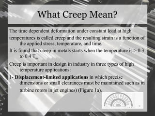 Creep testing machines | PPT