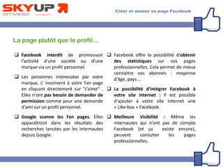 La page plutôt que le profil...
 