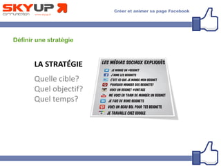 Définir une stratégie
 