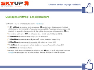 Quelques chiffres : Les utilisateurs
 