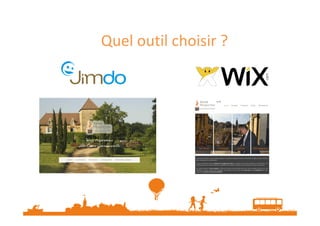 Inscription à Jimdo
- Activation de votre compte
 