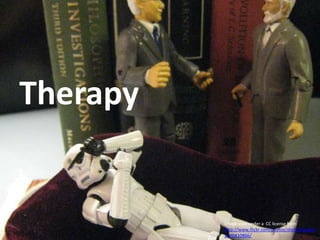 TherapyImage used under a  CC license from http://www.flickr.com/photos/shellysblogger/2440410866/