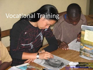 Vocational TrainingImage used under a  CC license from http://www.flickr.com/photos/buhugu/2478112530/