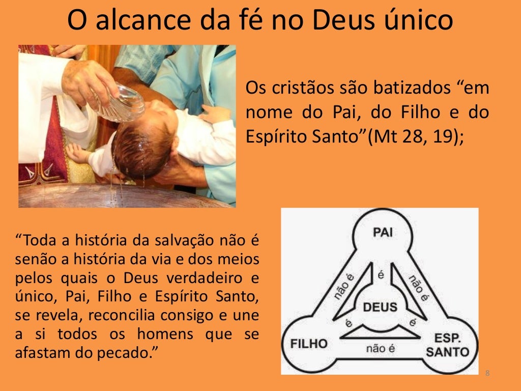Creio em deus pai todo poderoso, criador do céu e da terra