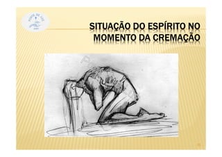 31
SITUAÇÃO DO ESPÍRITO NO
MOMENTO DA CREMAÇÃO
 