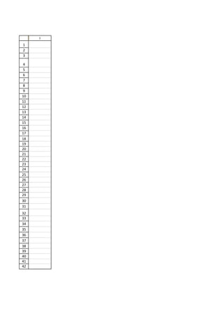 I
1
2
3

4
5
6
7
8
9
10
11
12
13
14
15
16
17
18
19
20
21
22
23
24
25
26
27
28
29
30
31
32
33
34
35
36
37
38
39
40
41
42
 